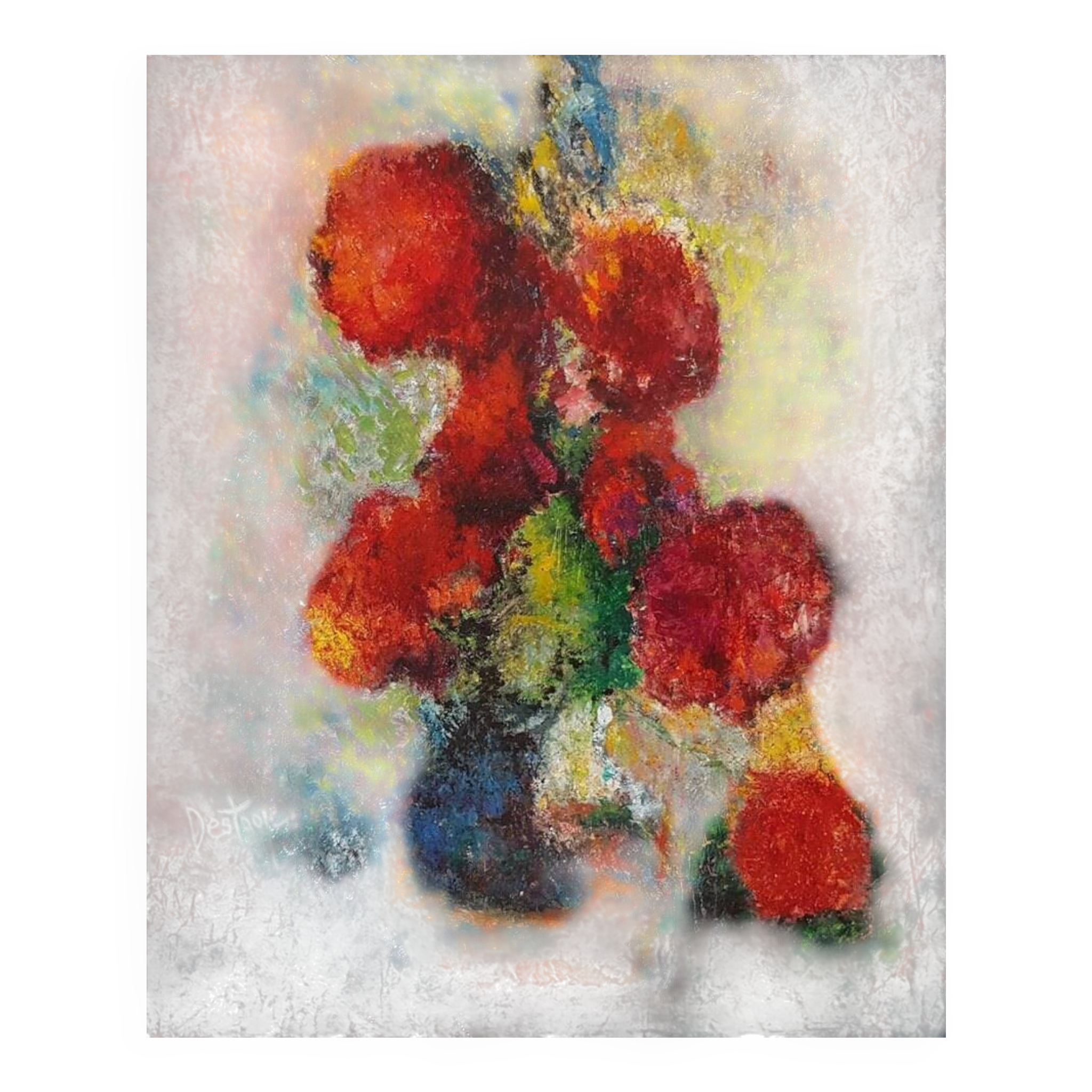 Jacques Destoop; bouquet of flowers
