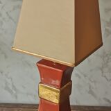 Coral lamp and gold house Le Dauphin