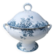 Large Marie Louise iron earth soup tureen