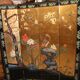 4-leaf screen lace-up decoration Far East Japan type Coromandel