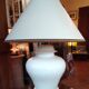 Very large designer ceramic lamp François Chatain