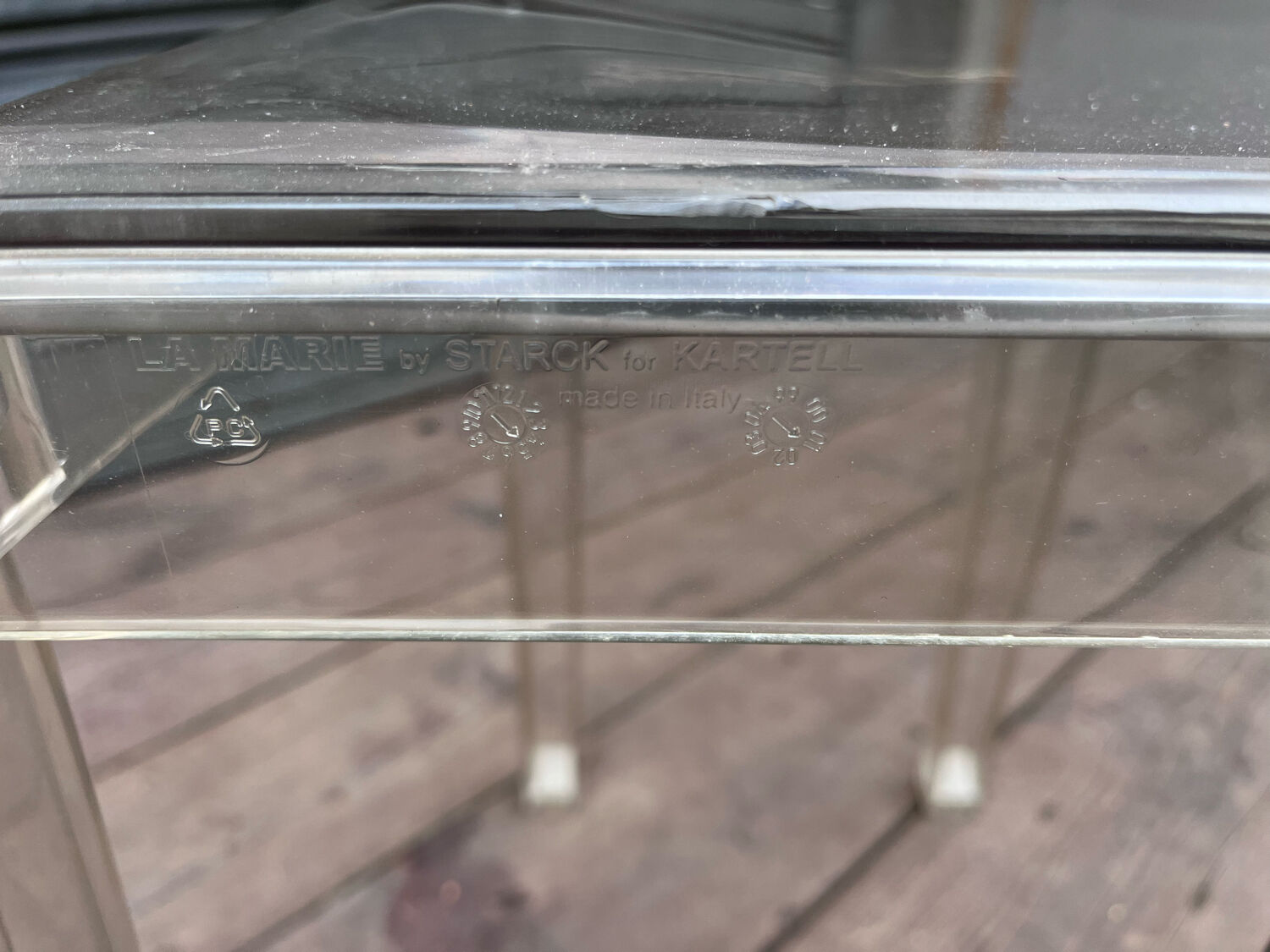 Paire de chaises La Marie Philippe Starck édition Kartell