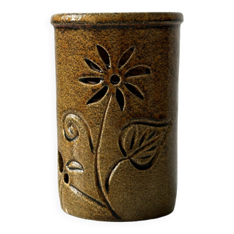 Ceramic utensil pot Pottery Accolay France - Vase