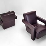 Set of 2 Cassina Utrecht Armchairs – Gerrit Rietveld (1935)