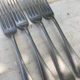 Set of 4 old Nevada Silver D&A forks