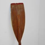 Painted wood paddle