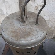 Pair industrial factory lamp