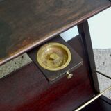 Wooden sofa end magazine holders