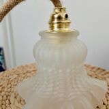 Hand lamp tulip suspension