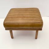 Leather Relaxing Stool/Footstool/ Tray/Side Table