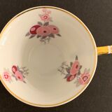Set of 6 cups and 6 porcelain cups from Limoges