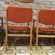 Set de 4 fauteuils casala 1970 vintage