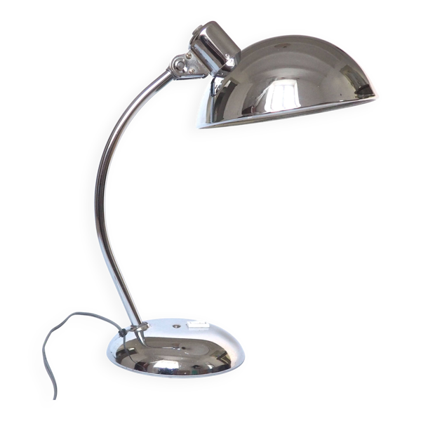 Lampe bureau chrome années 1930