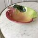 Vide poche pomme en barbotine vintage