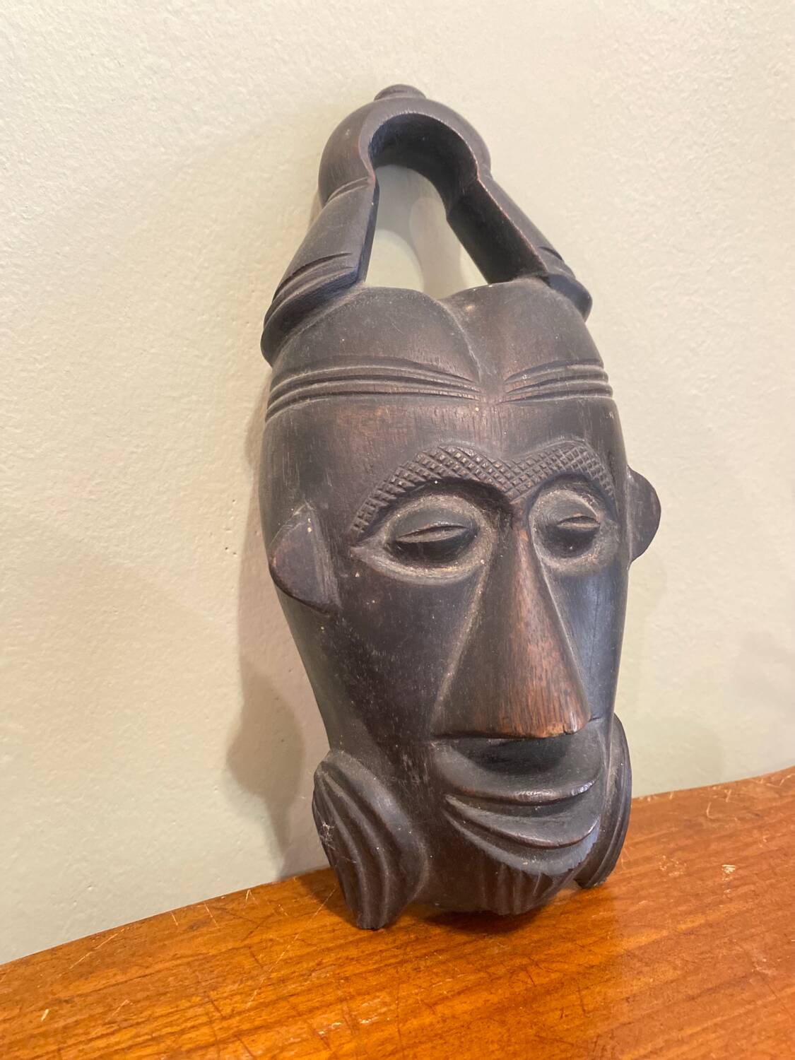 Pair of ethnic masks