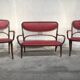 Seat and 2 armchairs 1900 Thonet