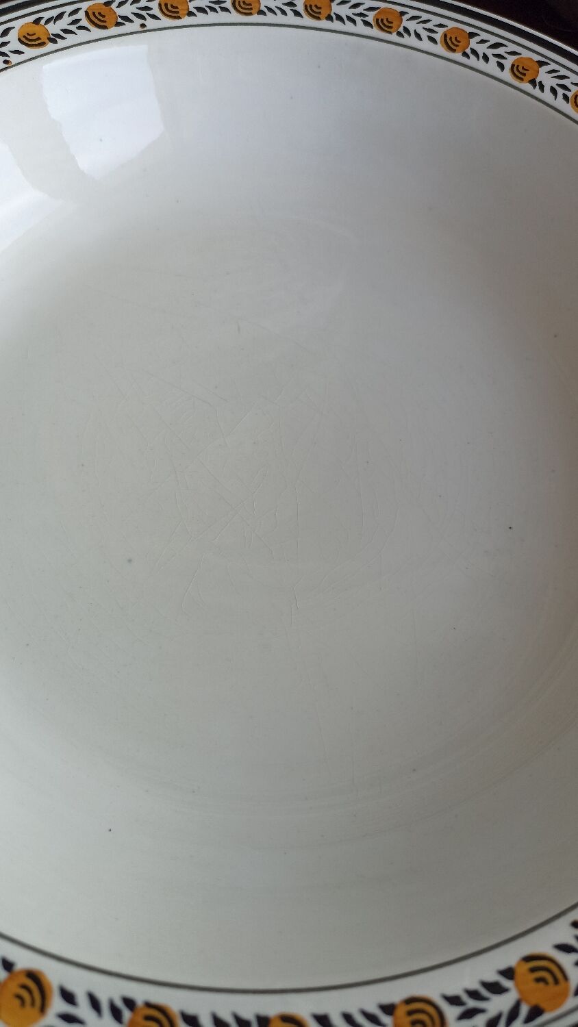 Hollow dish "Valence" by Digoin Sarreguemines