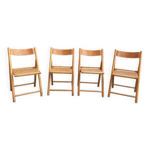 Suite de 4 chaises pliantes