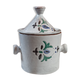 Vintage ceramic pot from Salé in Morocco
