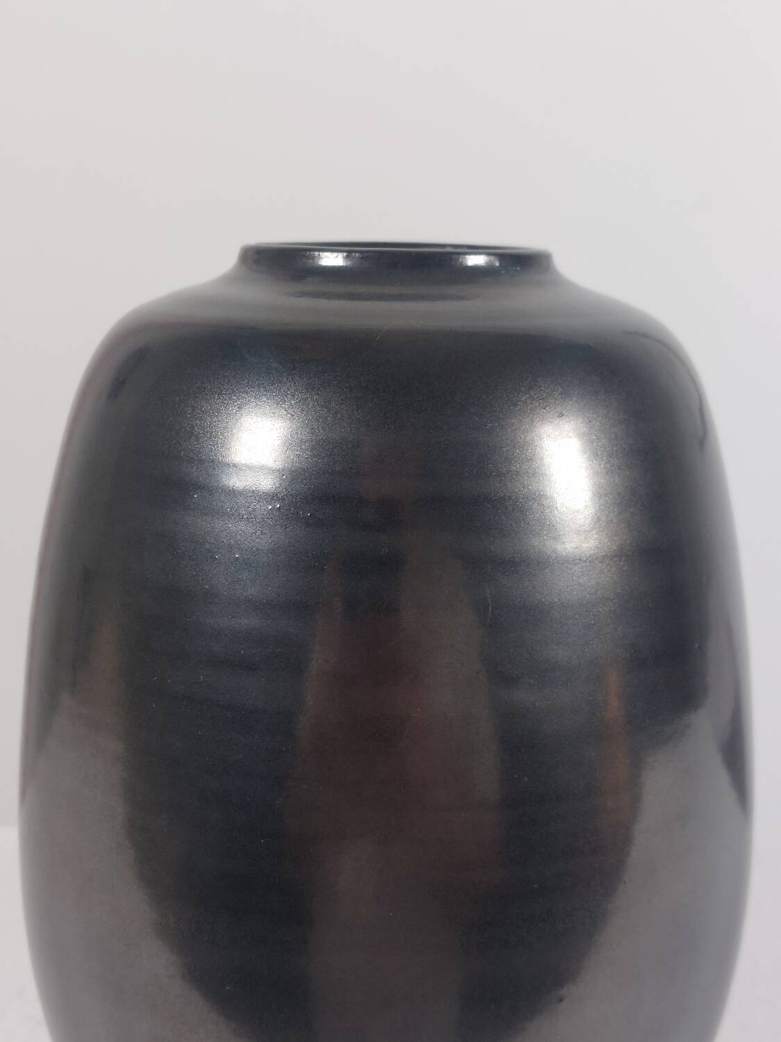 Vintage mid-century oxidised enamel Bürgel ceramics