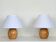 Pair of bedside lamps
