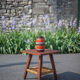 Vintage wooden coffee table and rope