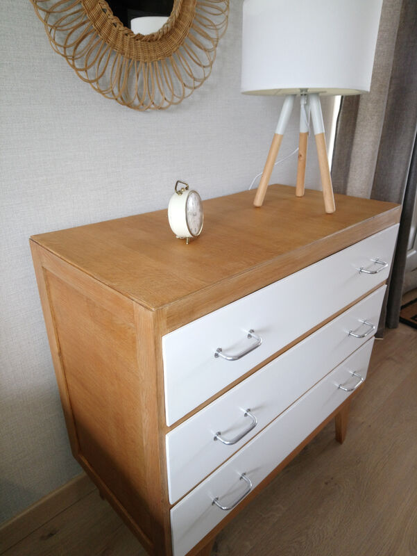 Vintage feet compass dresser