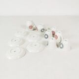 Porcelain espresso set, Lettin, Germany 1960s.