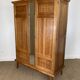Art Deco wardrobe in solid oak restored – 1930s-1940s