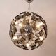Cut glass Sputnik chandelier Fontana Arte Mid-20th century