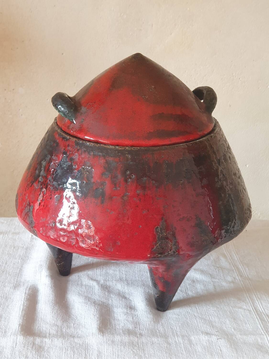 Ceramic casserole dish