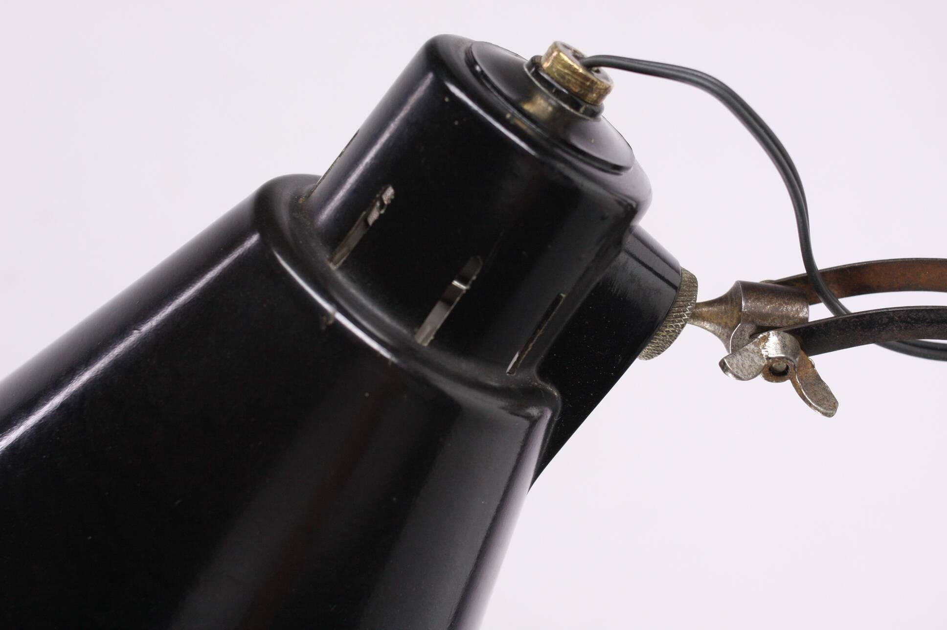 Lampe accordéon industrielle Bometal