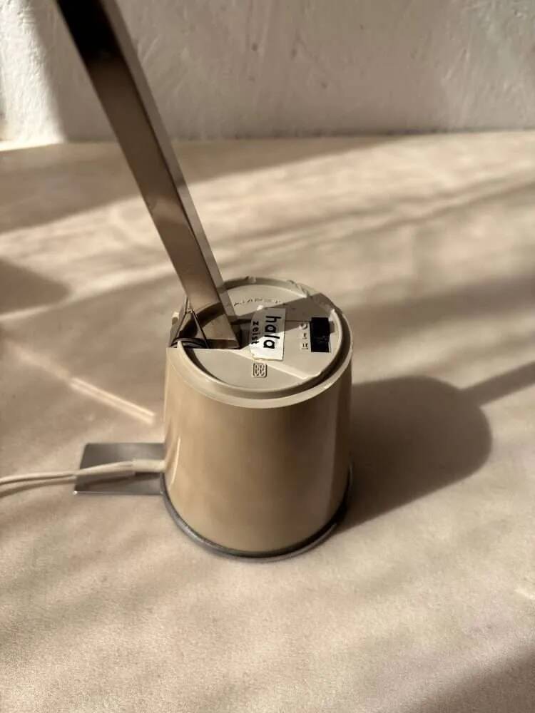 Vintage Hala Lampette beige 1970s lamp