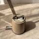 Vintage Hala Lampette beige 1970s lamp