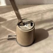 Lampe vintage Hala Lampette beige années 70