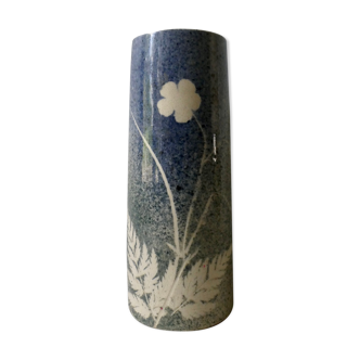 Herbarium decoration roll vase, Hohwiller, 80s