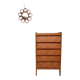 Commode haute en bois années 50