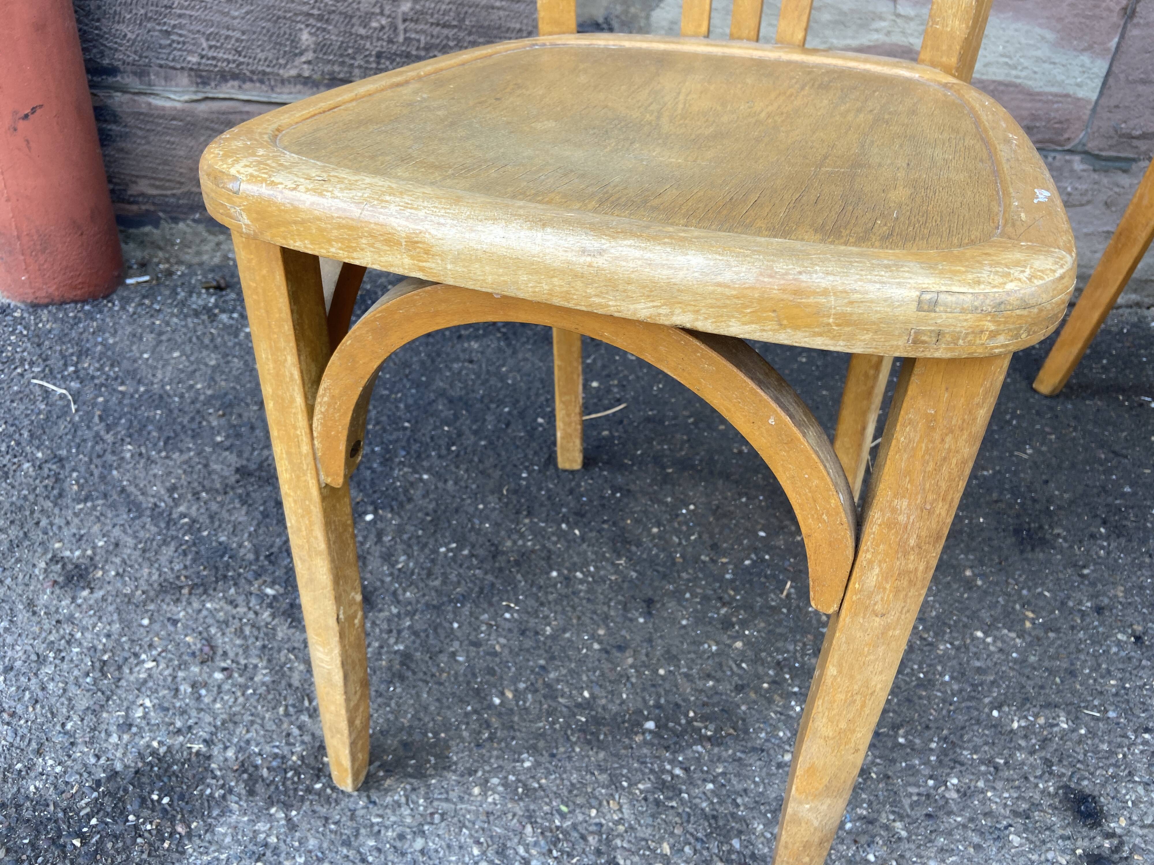 4 Bistro chair by "Stella" - 50s/60s