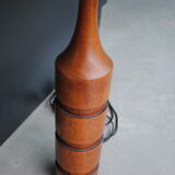 Teak desk lamp