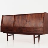Buffet haut en palissandre, design danois, années 1970, production : Danemark