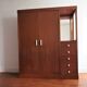 Art Deco mahogany wardrobe