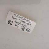 Crazy table lamp designed by Michael Bang for Holmegaard in 1973.