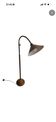 Laura Ashley vintage lamp made of solid metal, manufactured in Portugal.