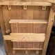 Rustic Farmhouse Coffee Table with 1 Drawer 1950