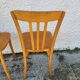 Pair of monobloc bistro chairs