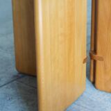 Mid-century massive extendable designer table
