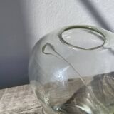 Murano transparent glass vase