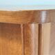Bedside wood feet tapered 60s