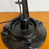 Signed lamp by artist Michel Froment "The Lamp of the Tinker"