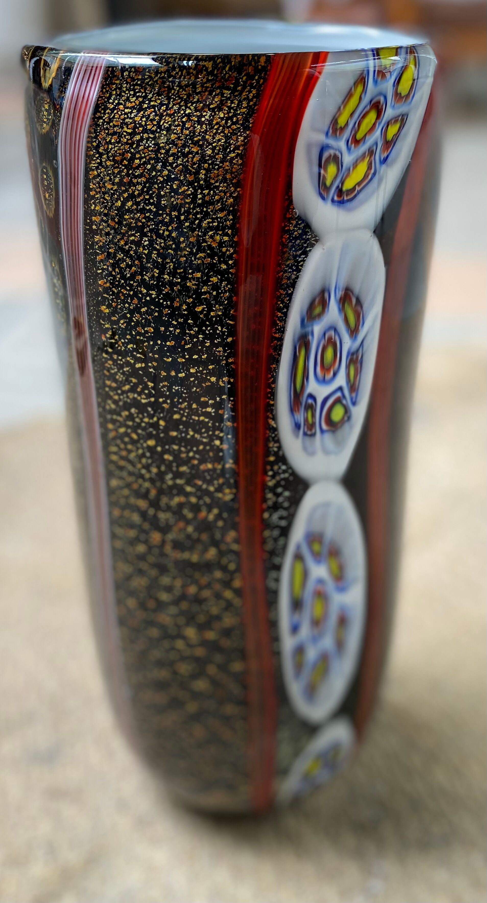 Murano glass vase - 90s